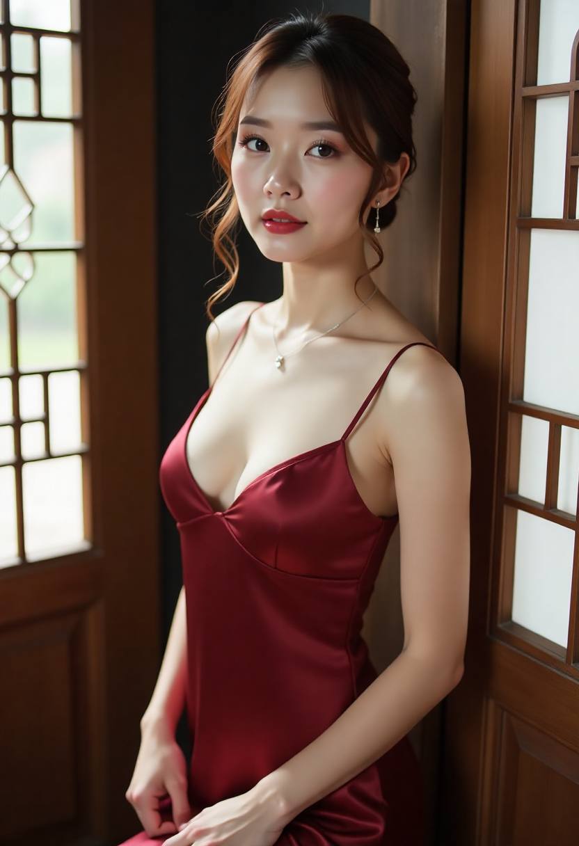 《咖啡馆老板娘》剧情场景海报